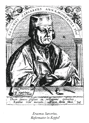 Erasmus Sarcerius, der Reformator in Keppel