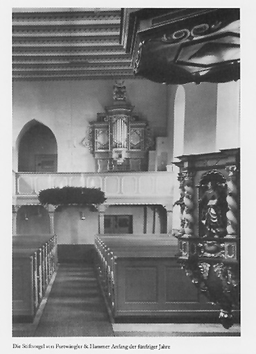 Die Stiftskirche in den 50ern