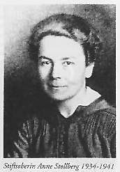 Stiftsoberin 1934-41 Frau Anna Stolberg